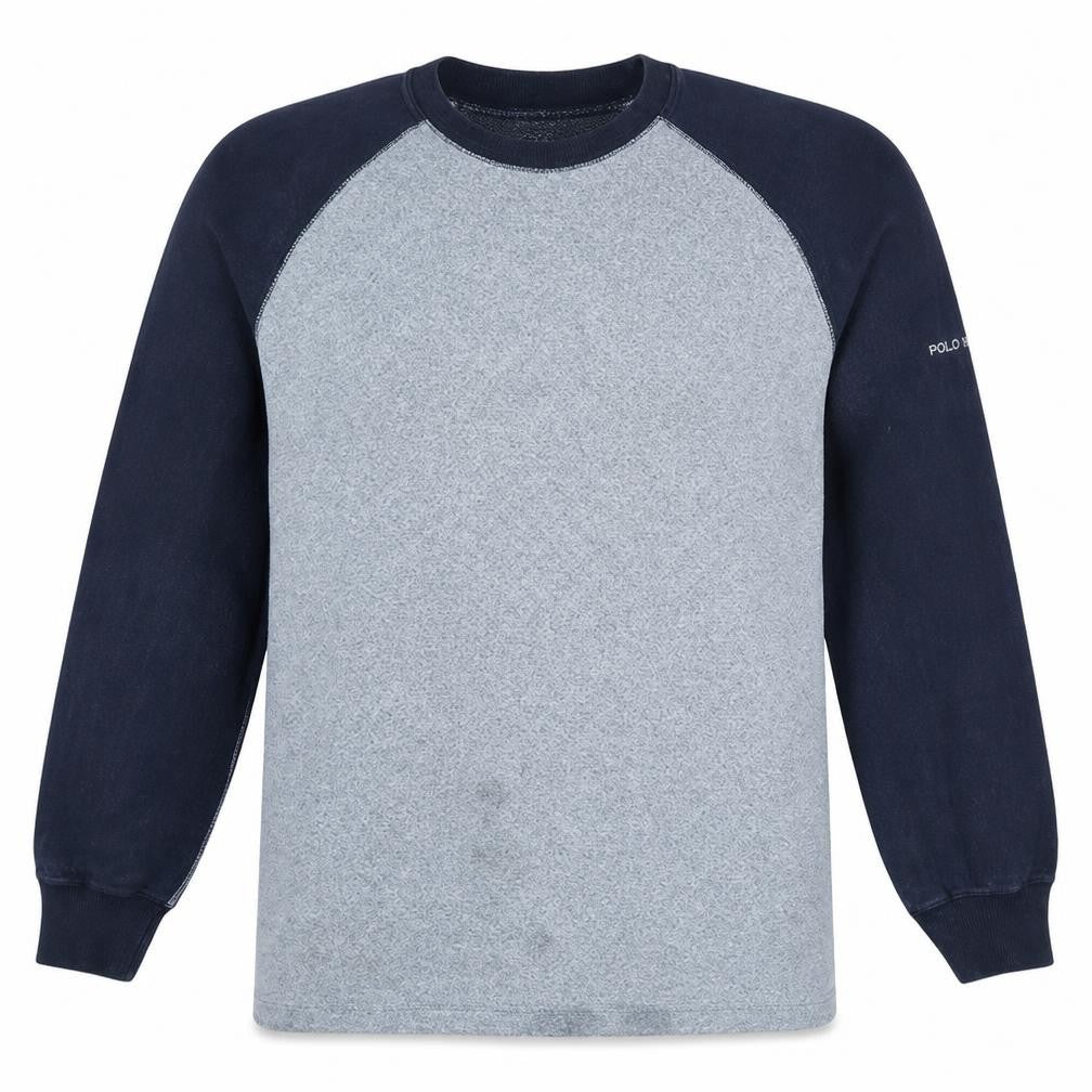 Ralph Lauren Polo Sport Men's Grey Sweatshirt M Crew Neck Cotton