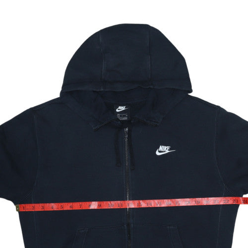 Nike Men's Black Full Zip Hoodie Sweatshirt S