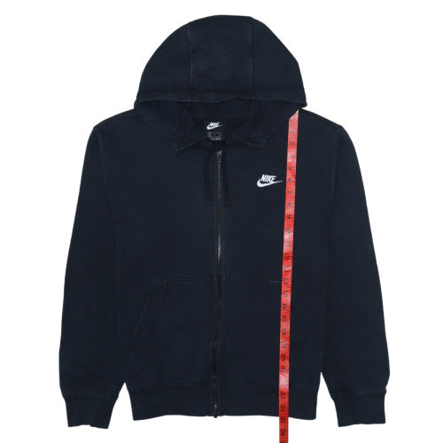 Nike Men's Black Full Zip Hoodie Sweatshirt S