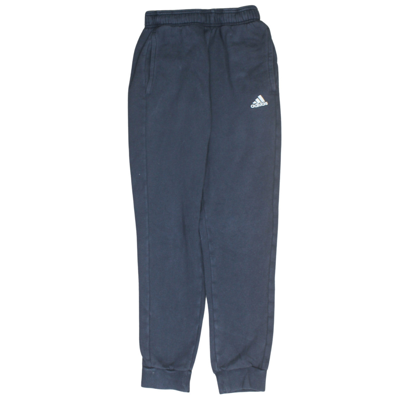 Adidas Womens Black Jogger Sweatpants Size 14 Elastic Waist Gymwear