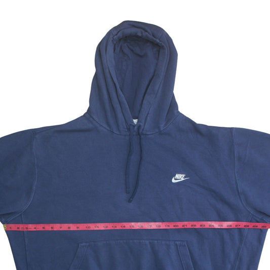 Nike Women’s Blue Pullover Hoodie XXL Cotton Blend Casual Sweatshirt