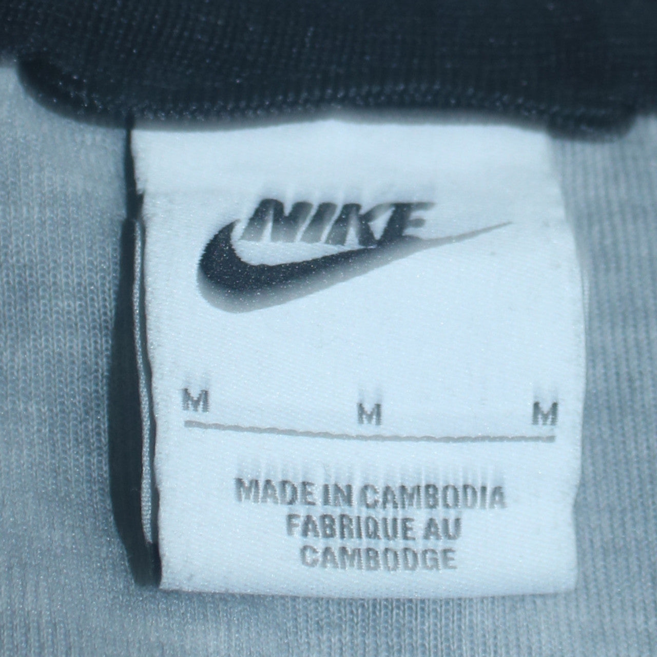 Nike Men Grey Full Zip Hoodie M Lightweight Sportswear