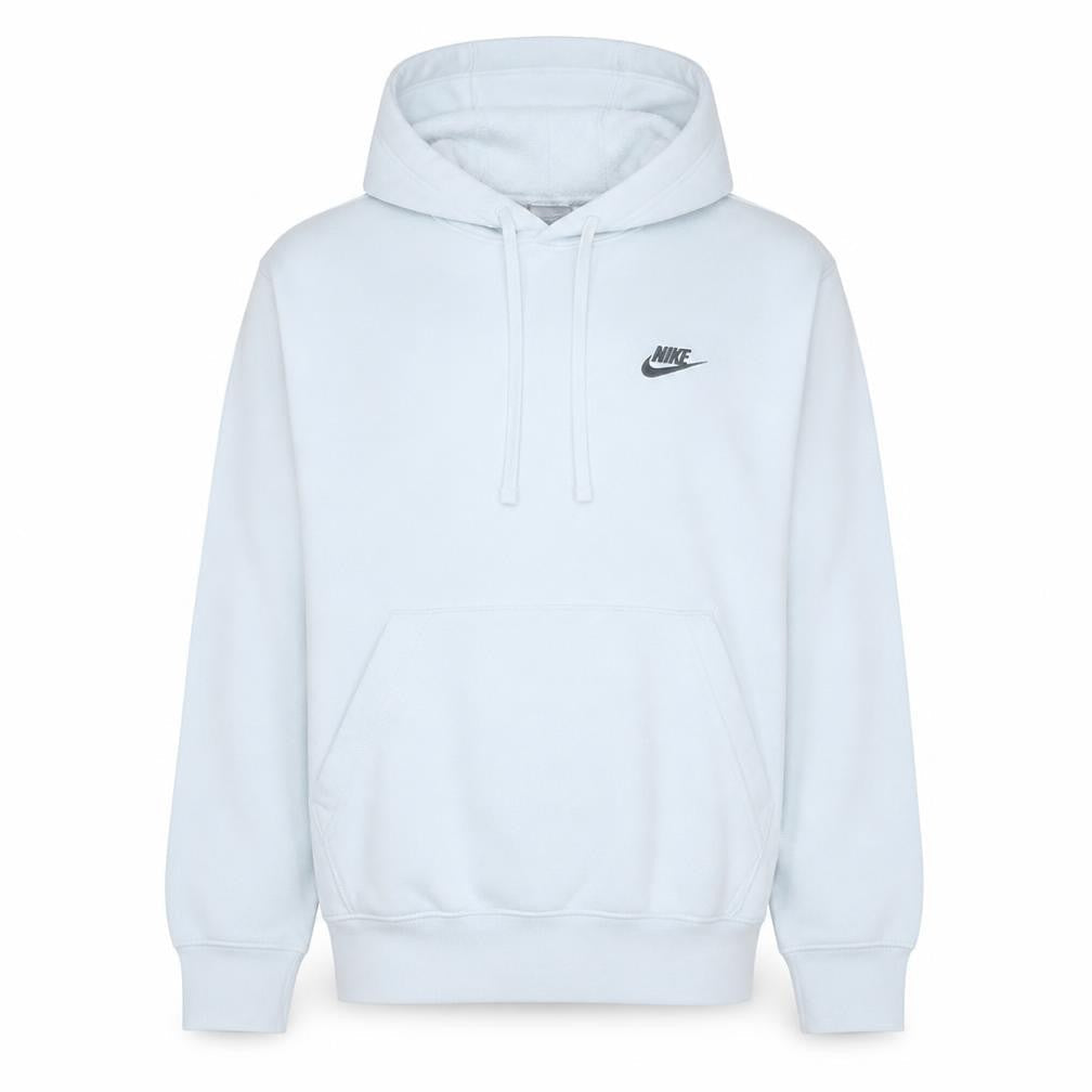 Nike Men's White Pullover Hoodie Small Regular Fit Fleece