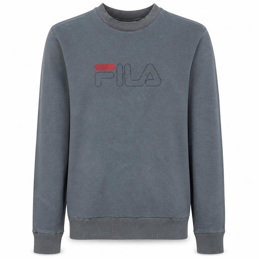 Fila Men's Grey XS Crew Neck Pullover Sweatshirt