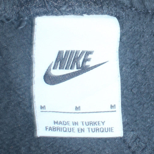 Nike Men's Black Jogger Cargo Trousers Medium Fleece