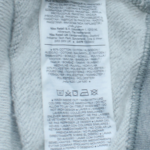 Nike Men's Grey XS Pullover Crew Neck Sweatshirt