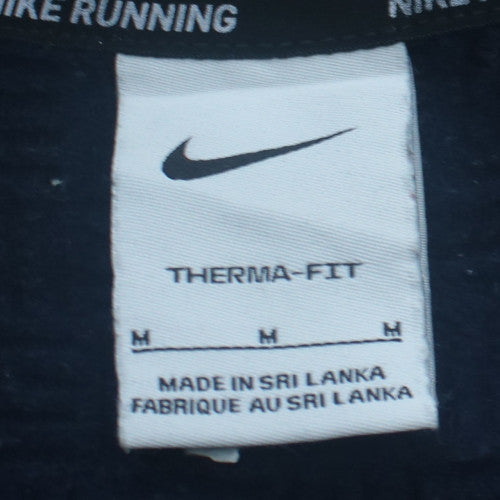 Nike Men's Blue Therma-Fit Half Zip Running Sweatshirt Size M