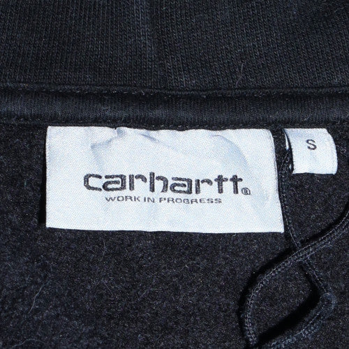 Carhartt Men’s Black Pullover Hoodie Small Graphic Streetwear