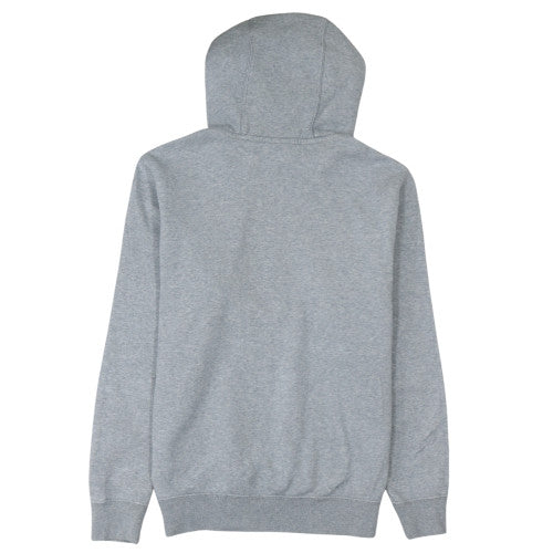Nike Men's Grey Pullover Hoodie Small Cotton Logo Casual Sweatshirt