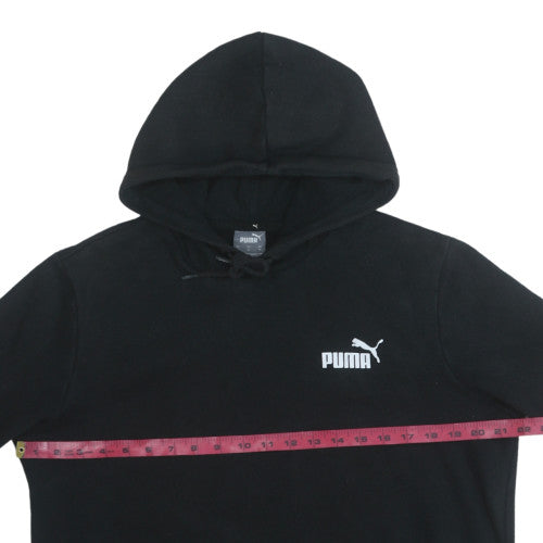 Puma Men's Black Pullover Hoodie Size M Regular Fit Sportswear