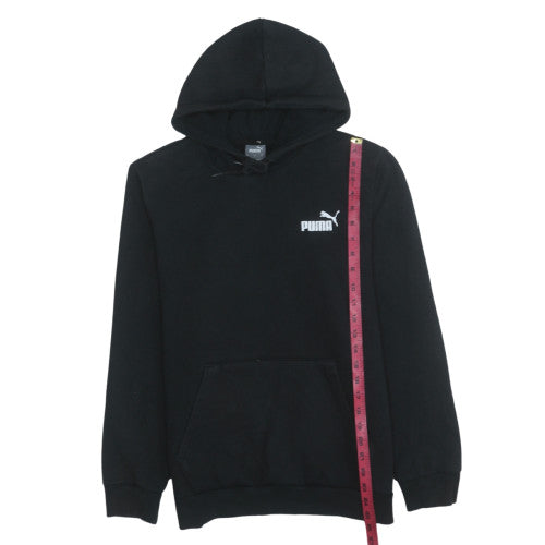Puma Men's Black Pullover Hoodie Size M Regular Fit Sportswear