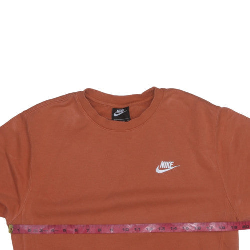 Nike Men's Brown XS Crew Neck Pullover Sweatshirt
