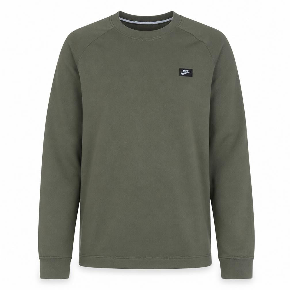 Nike Men's Green Regular Fit Crew Neck Sweatshirt Size S