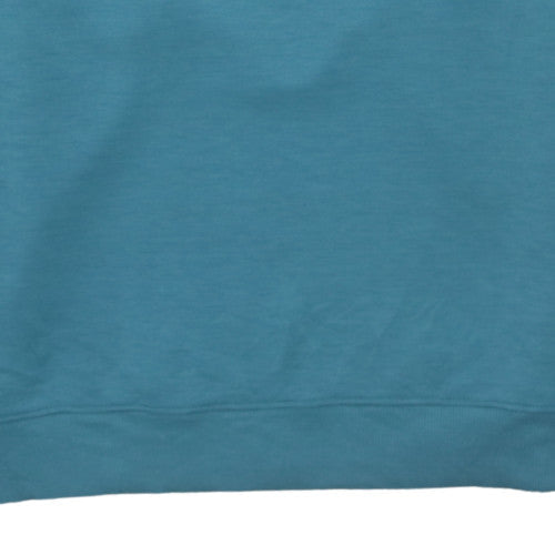 Nutmeg Women Teal California 1984 Los Angeles Pullover Sweatshirt Size 16