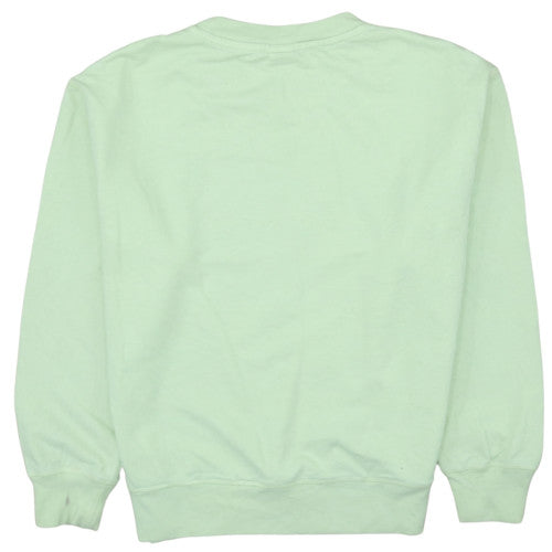 Levi's Women Mint Green Crew Neck Pullover Sweatshirt S