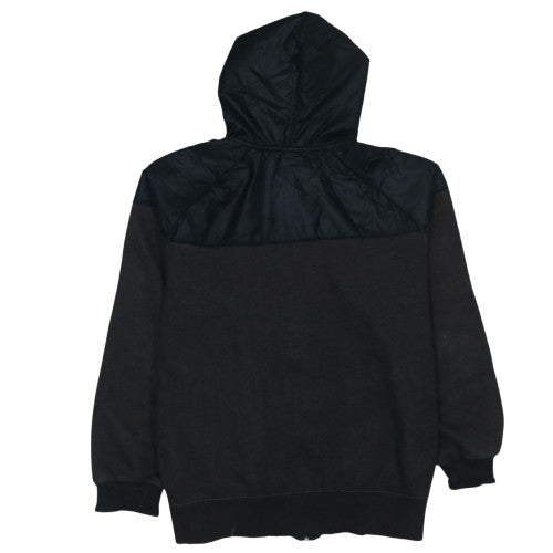 Nike Men's Black Full Zip Hoodie L Fleece Sportswear Jacket