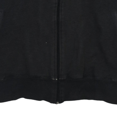 Nike Men's Black Full Zip Hoodie L Fleece Sportswear Jacket