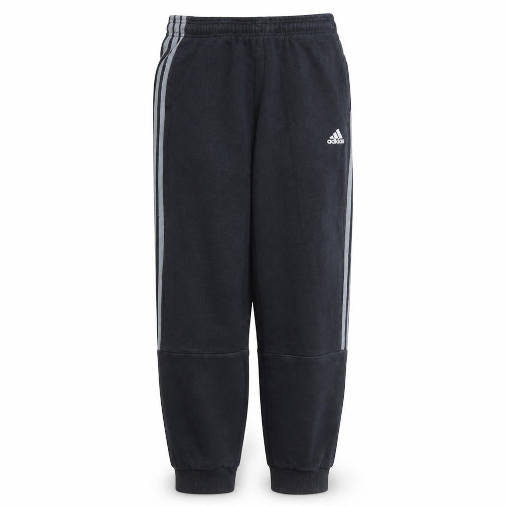 Adidas Boys Black Jogger Trousers 14 Years Fleece Activewear Pants