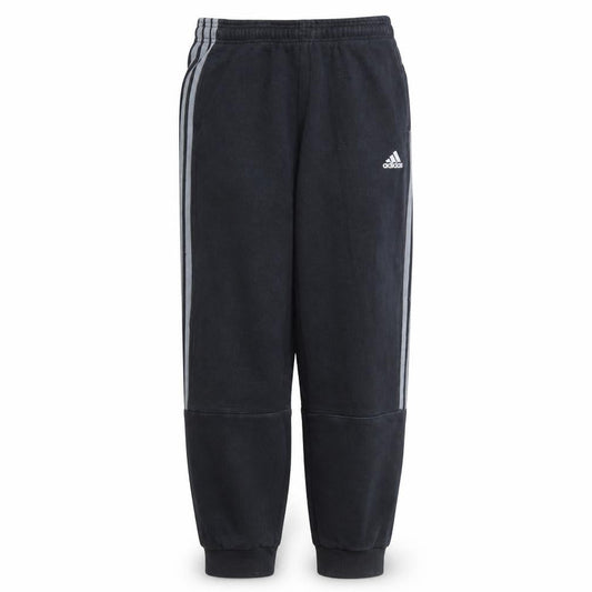 Adidas Boys Black Jogger Trousers 14 Years Fleece Activewear Pants