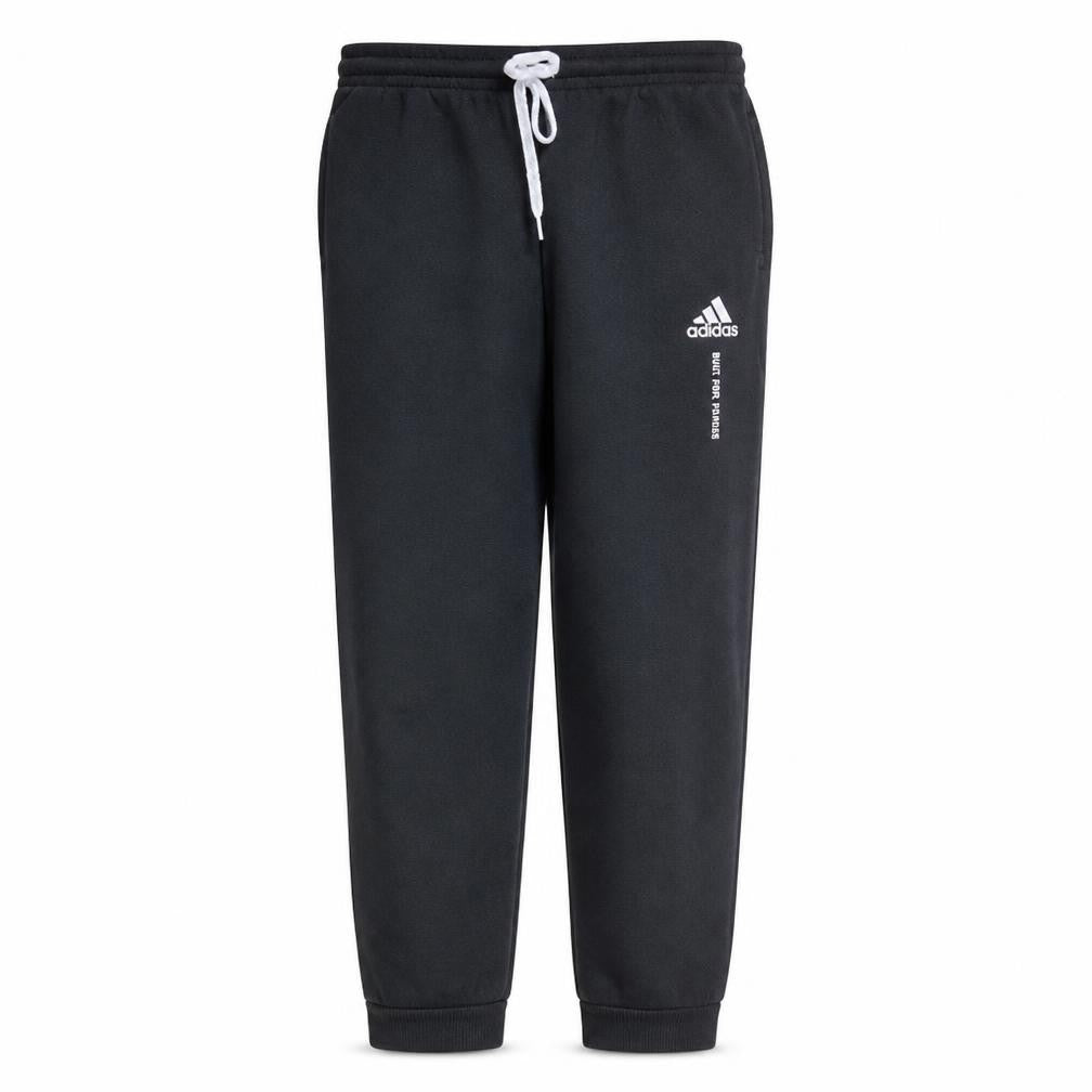 Adidas Mens Black Jogger Trousers Size L Comfortable Tapered Fit