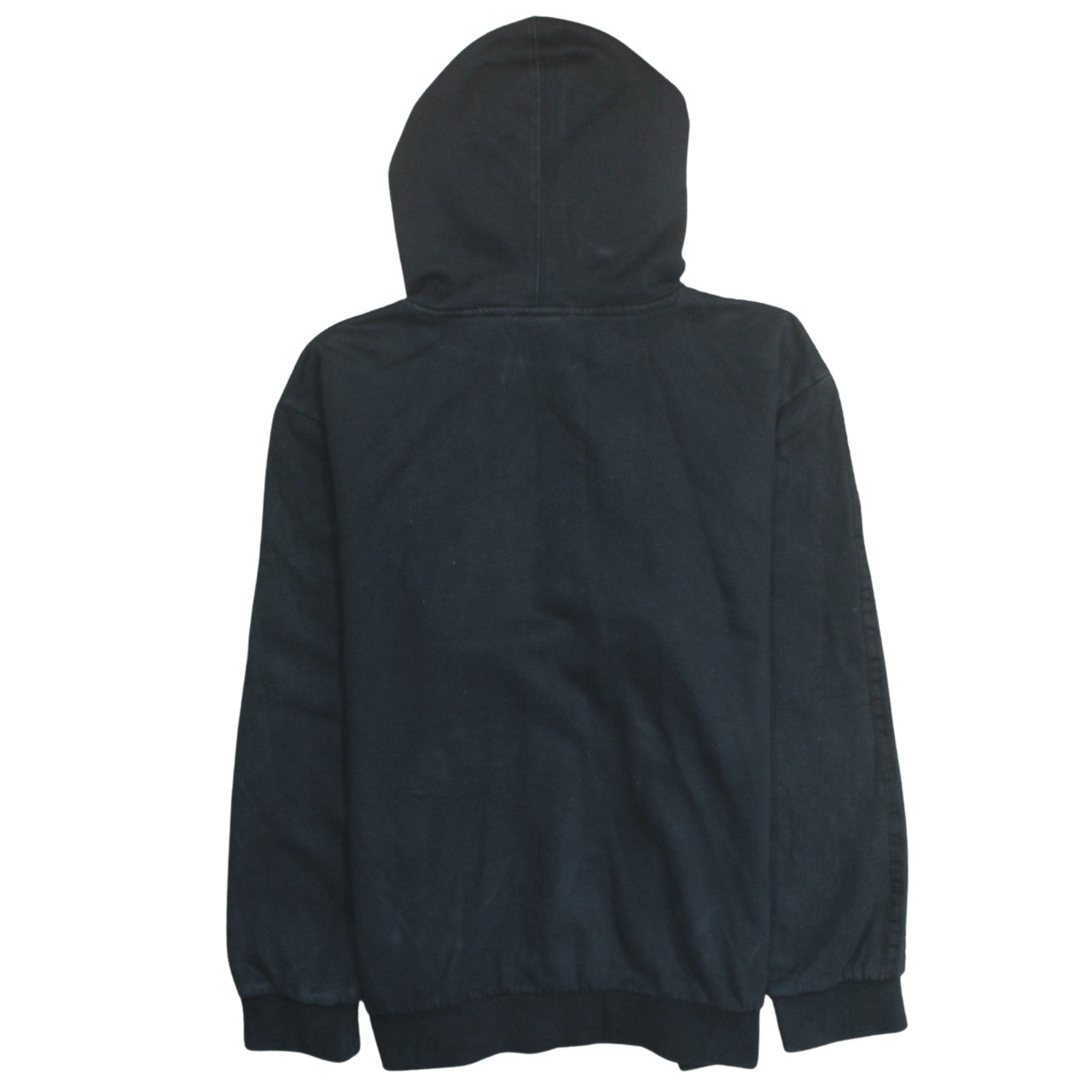 Adidas Mens Black Pullover Hoodie Medium Regular Fit Fleece