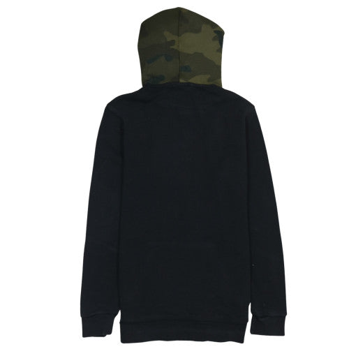 Adidas Men's Black Camouflage Hooded Pullover Hoodie Size S