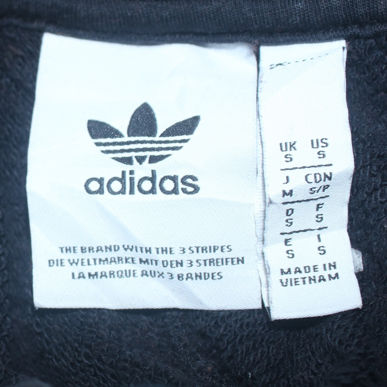 adidas Men's Orange & Black Pullover Hoodie Size S Graphic Logo