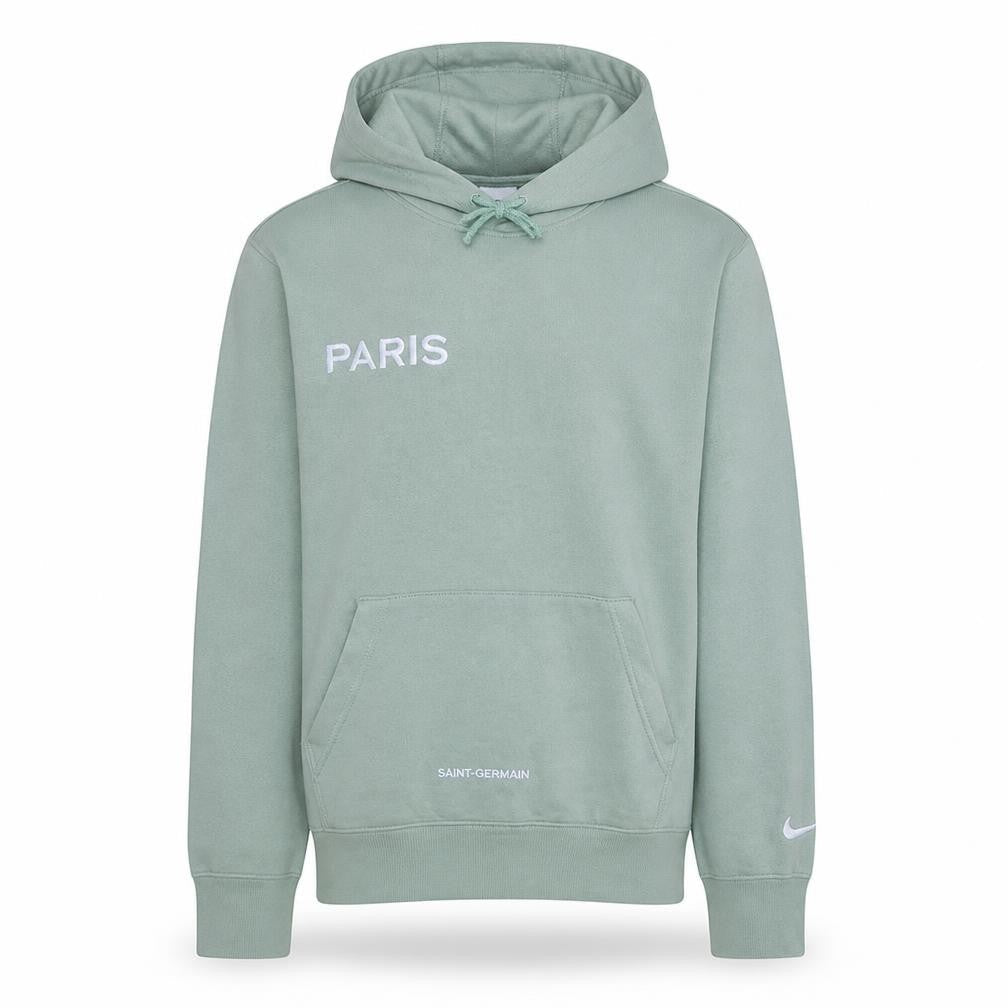 Nike Men’s Green Paris Saint-Germain Pullover Hoodie Size S