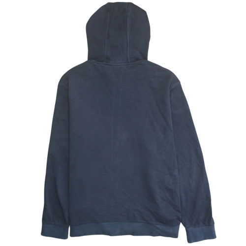 Lacoste Men's Blue Full Zip Hoodie Size M Cotton Fleece Sweatshirt