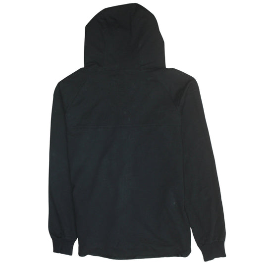 Nike Men's Black Full Zip Hoodie L Sportswear Cotton Blend