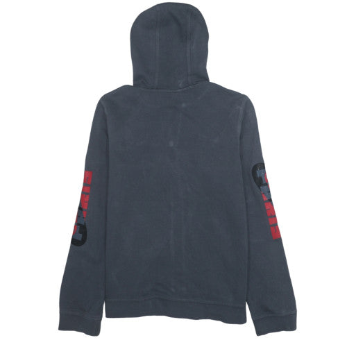 Nike Boys Grey Full Zip Hoodie Large 147-158cm Paris Saint-Germain PSG