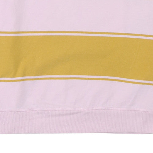 Next Womens Polo Shirt Multicoloured Striped Long Sleeve UK 8