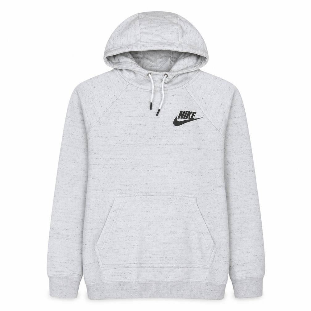 Nike Women’s Grey Pullover Hoodie Medium Cotton Blend Casual