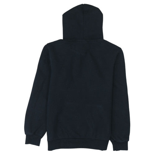 Puma Womens Black XS Pullover Hoodie with Red Logo