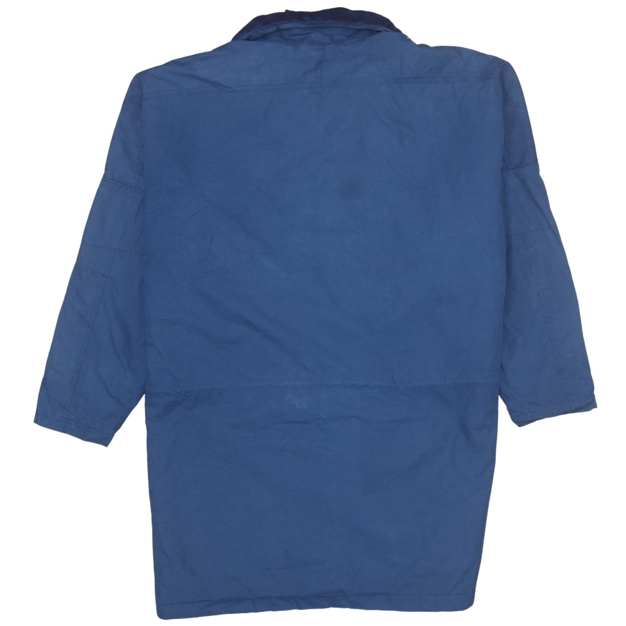 Puma Men's Blue Medium Parka Coat Winter Lined Full Zip