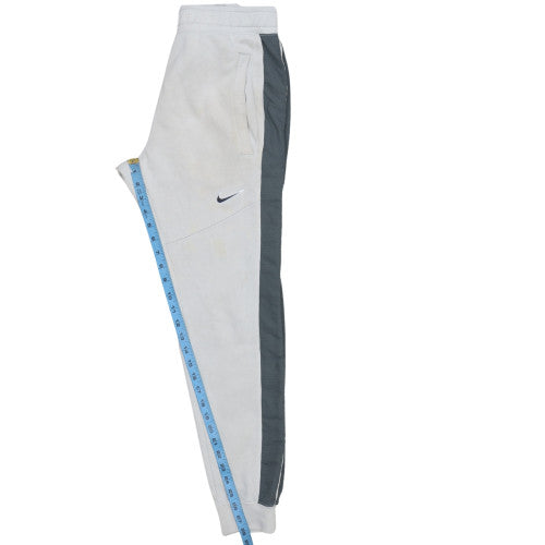 Nike Mens Grey Jogger Sweatpants Small Elastic Waist Cotton Blend