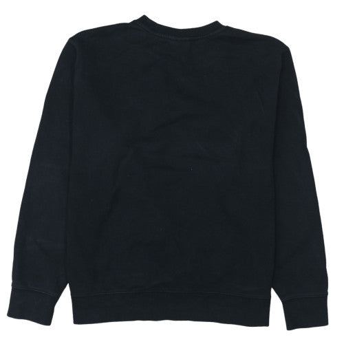 Nike Womens Black L Crew Neck Pullover Sweatshirt Cotton Blend