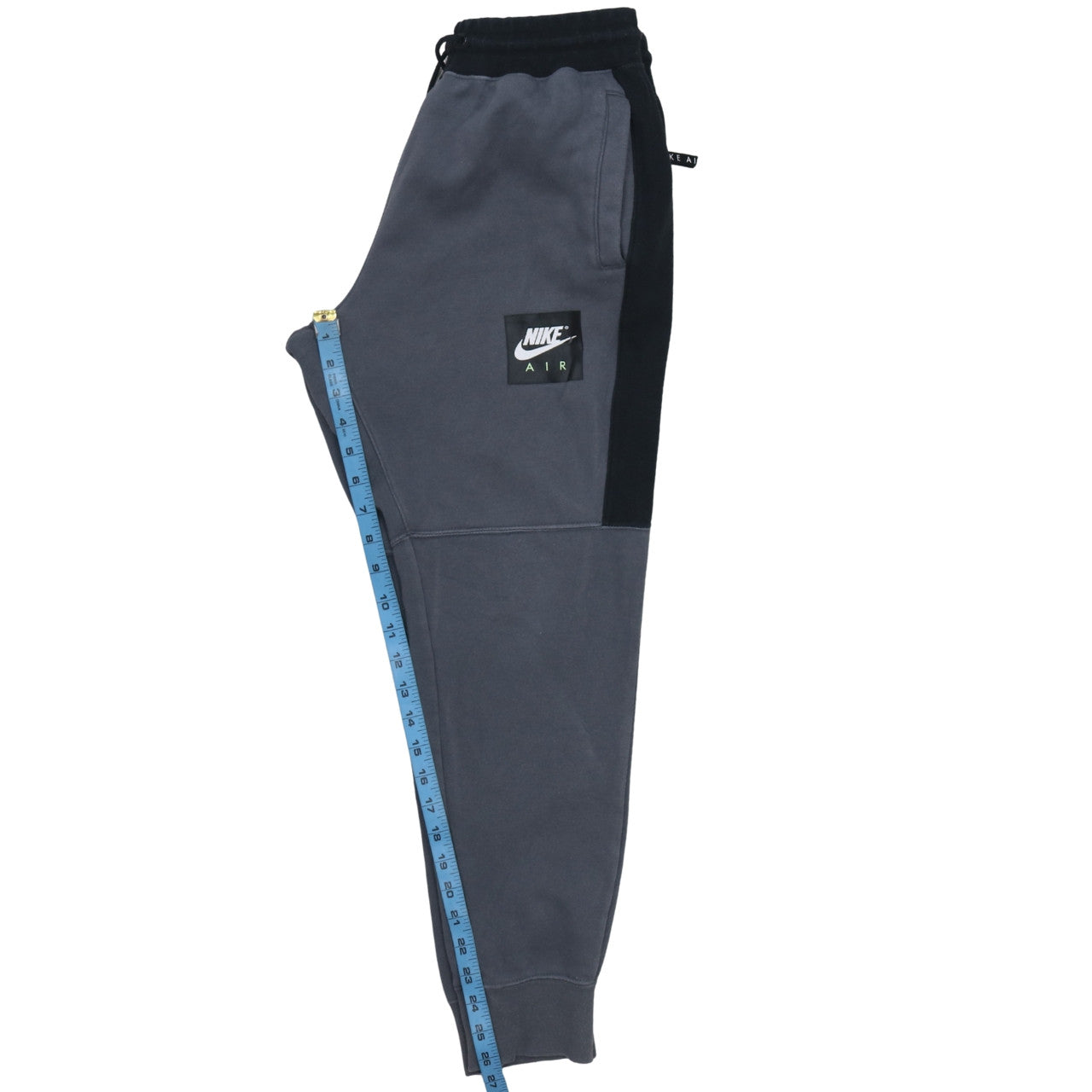 Nike Air Men's Grey Jogger Sweatpants M Regular Fit Fleece Activewear