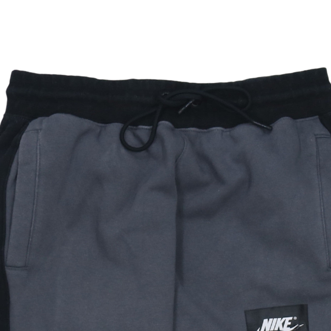 Nike Air Men's Grey Jogger Sweatpants M Regular Fit Fleece Activewear