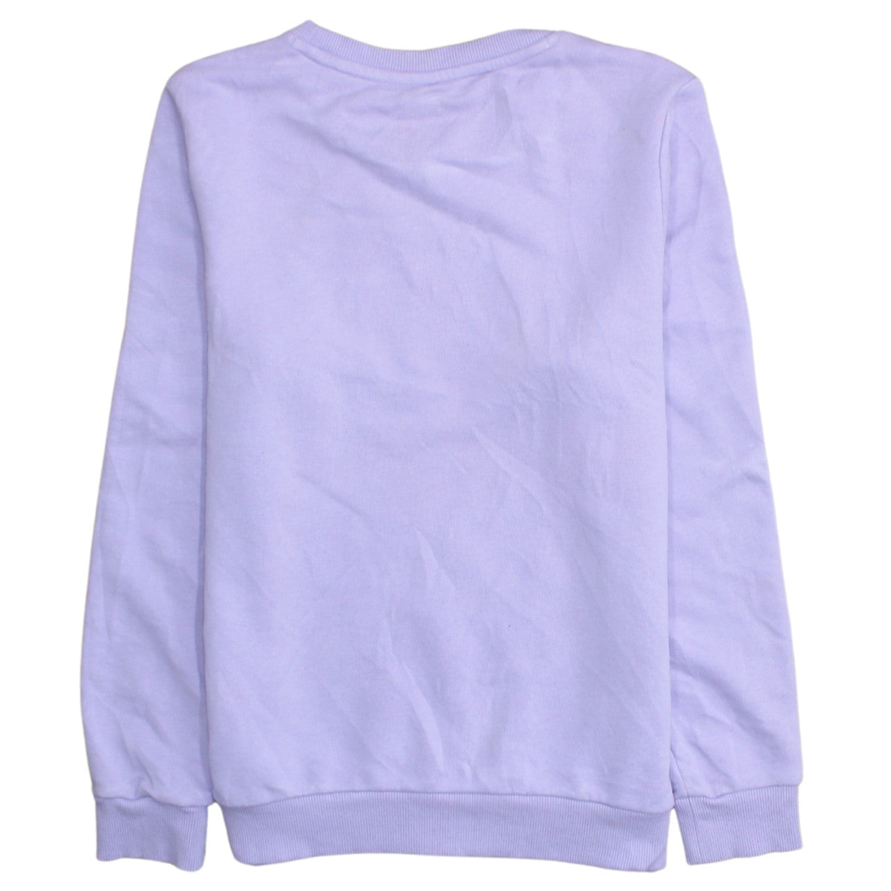 Puma Womens Purple Crew Neck Pullover Sweatshirt Size M