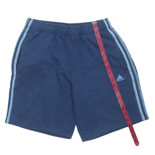 Adidas Men's Blue Athletic Shorts Size L Active Gym Training
