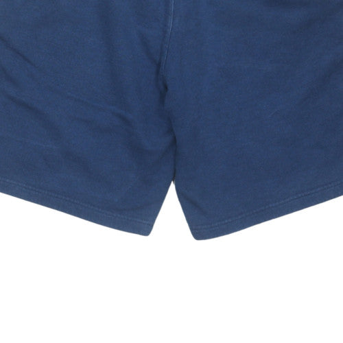 Adidas Men's Blue Athletic Shorts Size L Active Gym Training