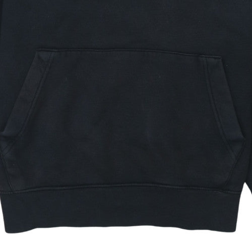 Nike Womens Black S Pullover Hoodie Graphic Print Hooded Sweatshirt