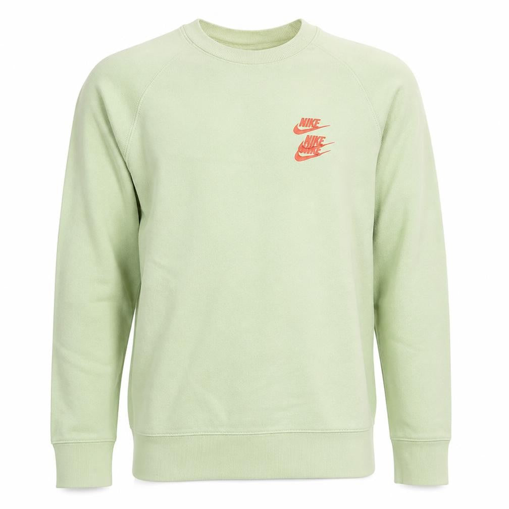 Nike Men's Green City Graphic Logo Pullover Sweatshirt Size M