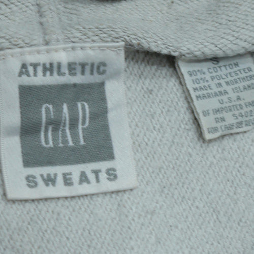 GAP Women’s Grey Athletic Pullover Hoodie Size S Classic Logo Sweatshirt