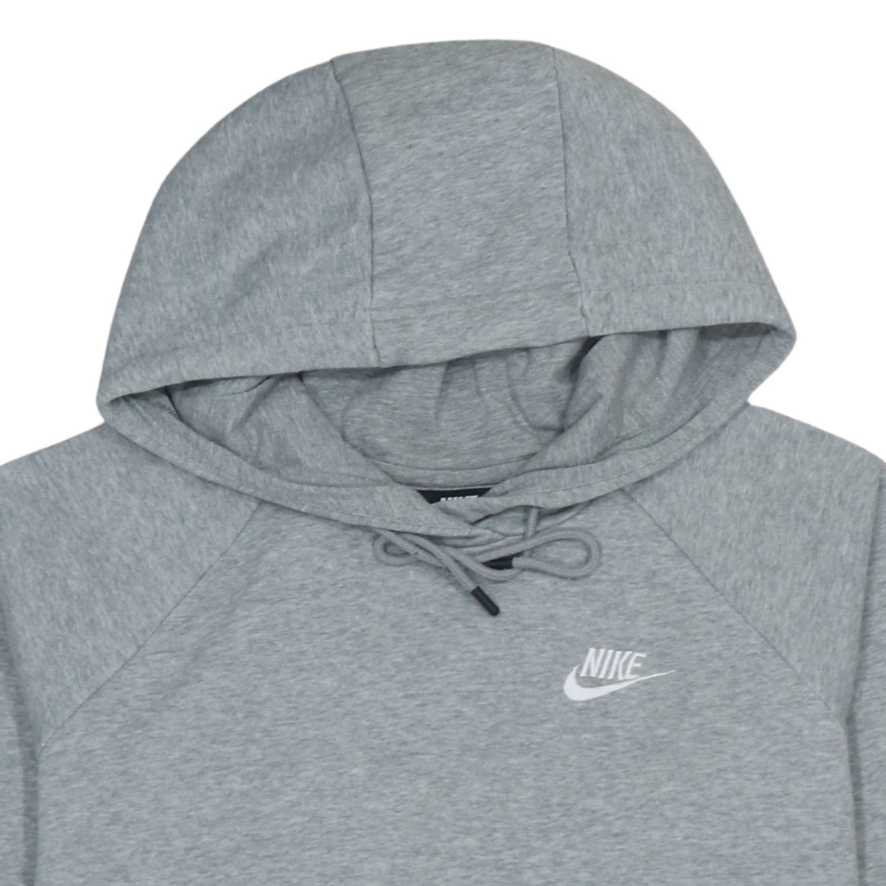 Nike Men's Grey Pullover Hoodie Small Regular Fit Logo Sweatshirt