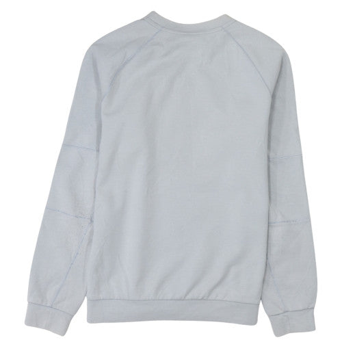 Nike Men's Grey Crew Neck Pullover Sweatshirt M Sports Logo