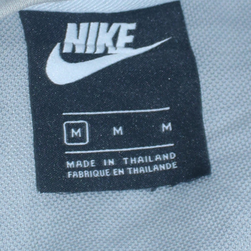 Nike Men's Grey Crew Neck Pullover Sweatshirt M Sports Logo