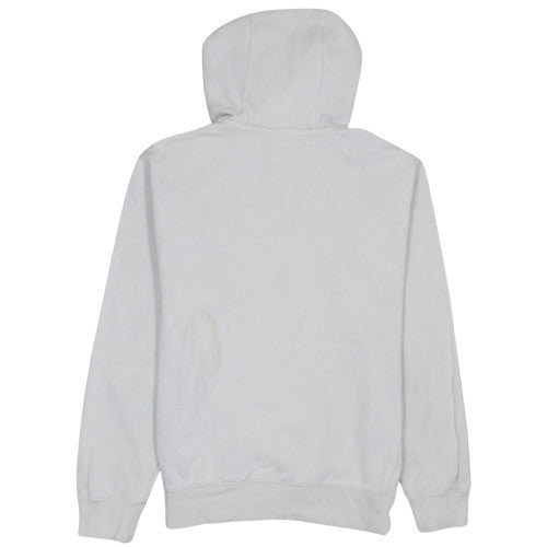 Nike Women White Pullover Hoodie Small Cotton Blend Casual