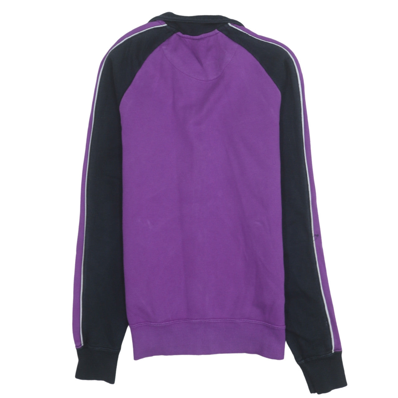 Nike Women's Purple Track Jacket S Full Zip Cotton Activewear
